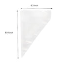 100Pcs Disposable 9.8In Small Piping Bags