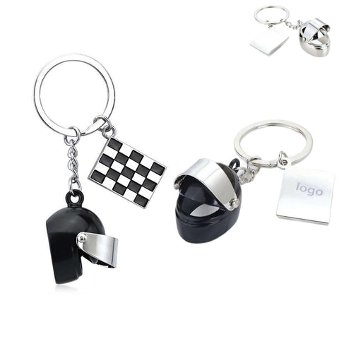 Motorcycle Helmet Keychain