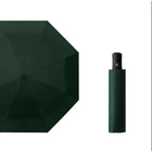 Triple Fold Black Rubber Sunshade Umbrella