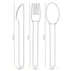 3 Piece Stainless Steel Utensil Set With Silicone Case