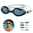 Wide View Anti Fog Leakproof Swim Goggles Adjustable Fit