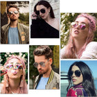 Classic Vintage Polarized Aviator Driving Sunglasses