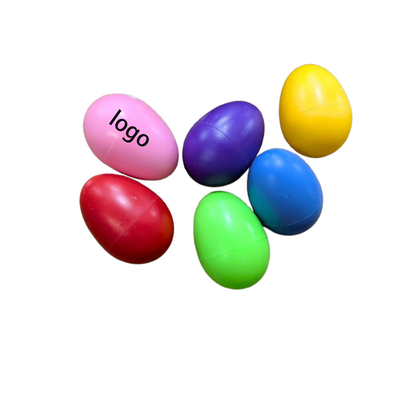 Plastic Egg Shaker Percussion Musical Egg Maraca Easter Egg