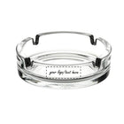 Clear Glass Exquisite Ashtray