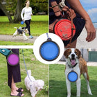 Silicone Pet Collapsible Dog Bowl W/Carabiner