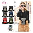 RFID-Blocking Neck Wallet