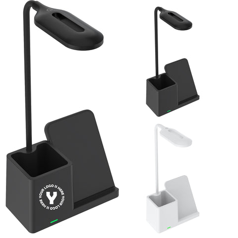 10W 3-Level Brightness LED Desk Wireless Charger Lamp
