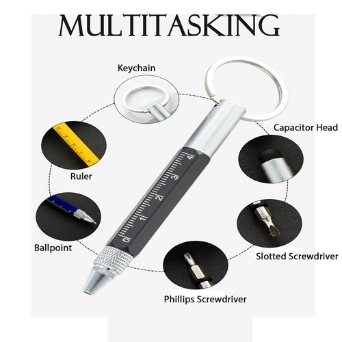 6-in-1 Pocket Ballpoint Pen