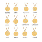 Gold Twelve Constellation Necklace