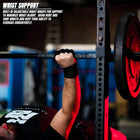 Silicone Palm Backless Weightlifting Gloves