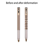 Geometric Deformation Pen Retractable Anamorphic Fidget Pen