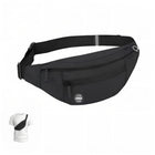 Large Crossbody Fanny Pack With 4 Zipper Pockets For Travel
