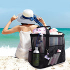 Foldable Mesh Large Tote Bag For Beach Trip