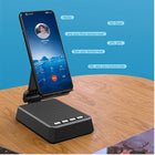 Cell Phone Stand With Wireless Bluetooth Speaker