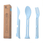Biodegradable 3-In-1 Portable Tableware