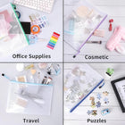 A4 Mesh Waterproof Zipper Bag