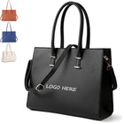 15.6 Inch Laptop Leather Tote Bag