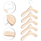 Pet Dog Cat Apparel Mini Wooden Clothes Hanger