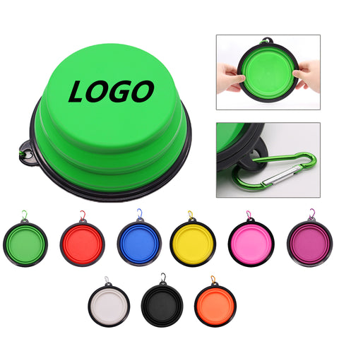 Silicone Collapsible Pet Bowl