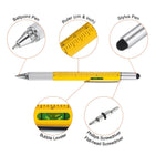 6 In 1 Metal Multitool Tech Tool Pen