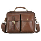 Vintage Men's Genuine Leather Briefcase Handbag