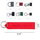 Embroidery Arrow Luggage Keychain Tag