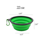 Collapsible Travel Dog Bowl