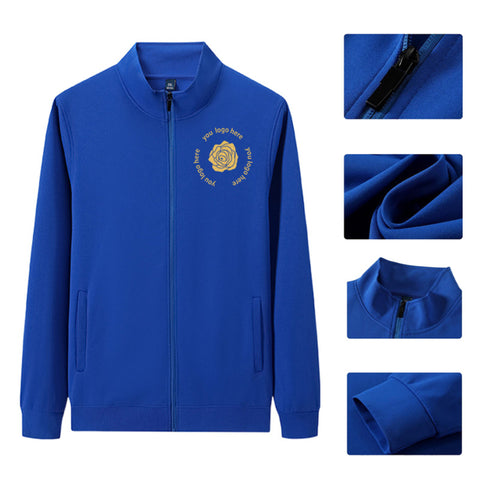 Stand Collar Sweatshirt