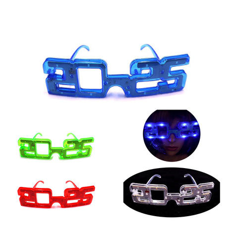 New Year 2025 Luminous Glasses Toys