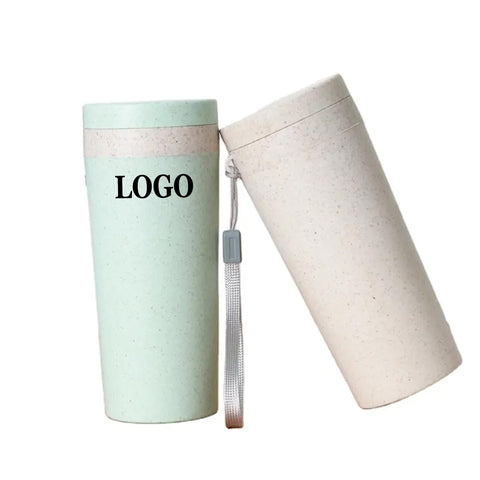 Wheat Straw Double Insulated Handy Cup