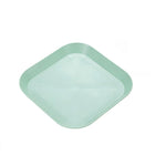 Camping Portable Square Wheat Straw Dinner Plate