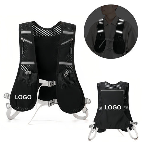 Reflective Sport Vest with Multi Pocket
