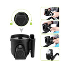 Stroller 2-In-1 Cup Phone Holder