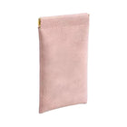 Leather Squeeze Top Eyeglass Case
