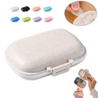 Natural Material Portable Pill Organizer