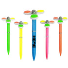 Plastic Ballpoint Pen with Fidget Spinner Top