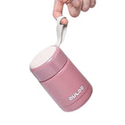 12 Oz Stainless Steel Breakfast Insulation Cup With Lanyard