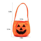 Pumpkin Light Handle Halloween Buckets