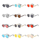 Steampunk Style Round Sunglasses