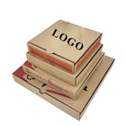 Printed Corrugated Kraft Paper 10" Pizza Box