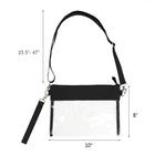 Transparent PVC Crossbody Purse