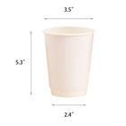 16 Oz Disposable Paper Coffee Cups With Lids