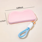 Silicone Dopamine Color-Block Eyeglass Case