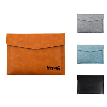 PU Leather A4 Document Folder File Bag