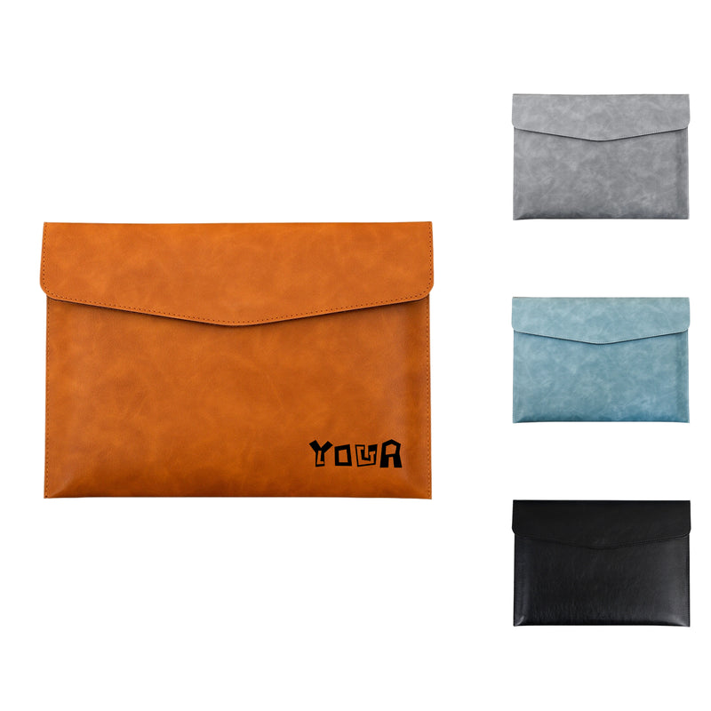 PU Leather A4 Document Folder File Bag