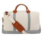 Large Capacity Striped Canvas Bag