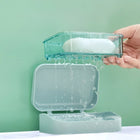 Double Drain Soap Box Compact and Portable