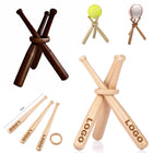 Wooden Baseball Bat Display Stand