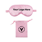 Eye Mask With Drawstring Bag Set