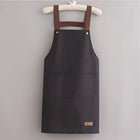 Kitchen Apron With Shoulder Straps